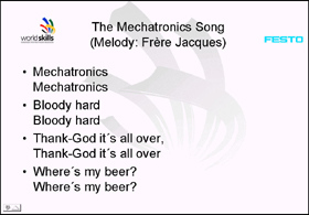 Skills required for Section 12 of the competition! Click here to see the skills required for the rest of the competition.